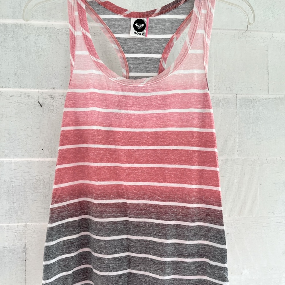 Striped Roxy Tank Top
